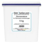 Zitronensäure Pulver für technische Anwendungen 5 kg Entkalker, Reiniger, reine Citronensäure  